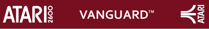 Vanguard logo for Atari 2600
